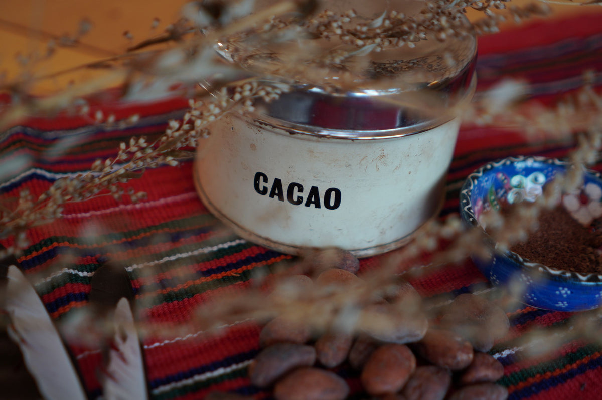 Special yin yoga met cacao